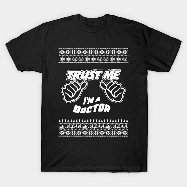 Trust Me, I’m a DOCTOR – Merry Christmas T-Shirt by irenaalison